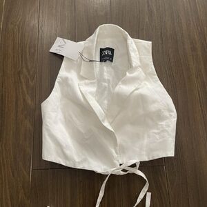 Zara White Top